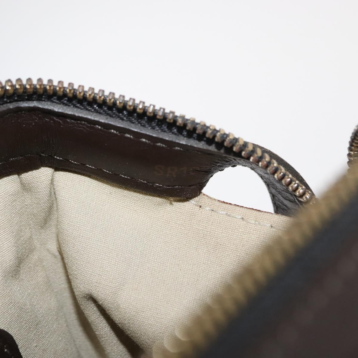 Louis Vuitton Josephine Handbag Mini Lin, KHAKI, CANVAS, Handbag