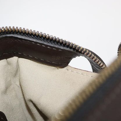 Louis Vuitton Josephine Handbag Mini Lin, KHAKI, CANVAS, Handbag