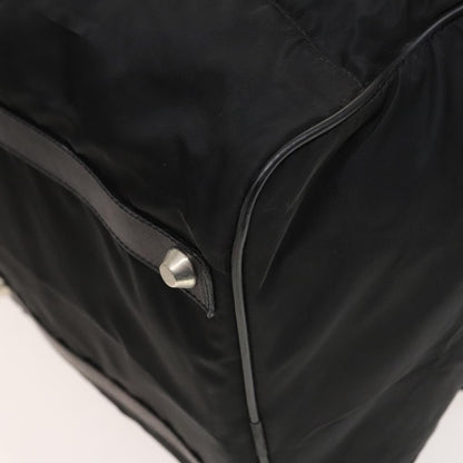 Prada Boston Bag Tessuto, BLACK, NYLON, Travel bag