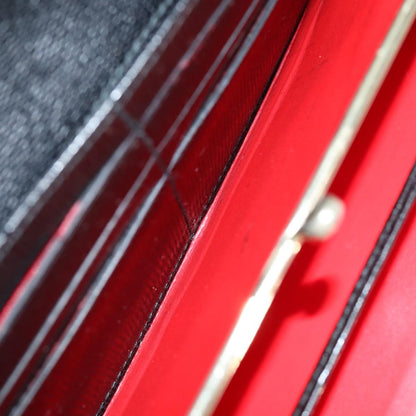 Celine Circle Logo Compact Wallet Leather, BLACK, LEATHER, Wallets