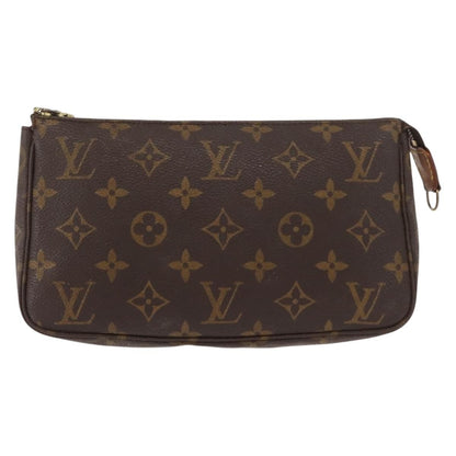Louis Vuitton Pochette Accessoires NM Monogram Canvas, BROWN, CANVAS, Clutche & pouche