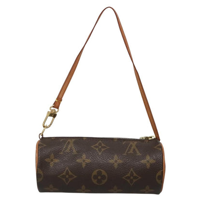 Louis Vuitton Papillon Pochette Monogram Canvas, BROWN, CANVAS, Handbag