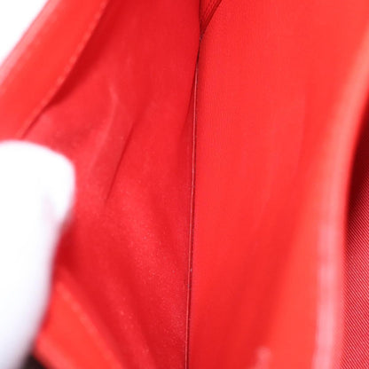 Louis Vuitton Lockme Handbag Leather, RED, LEATHER, Handbag