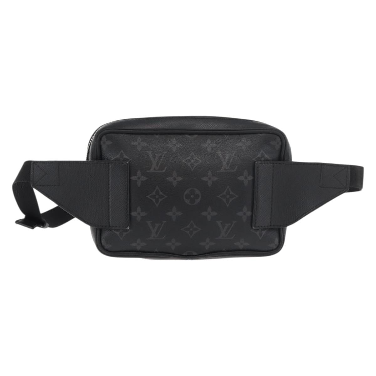 Louis Vuitton Outdoor BumBag Monogram Taigarama, Gray, Canvas, Crossbody Bag
