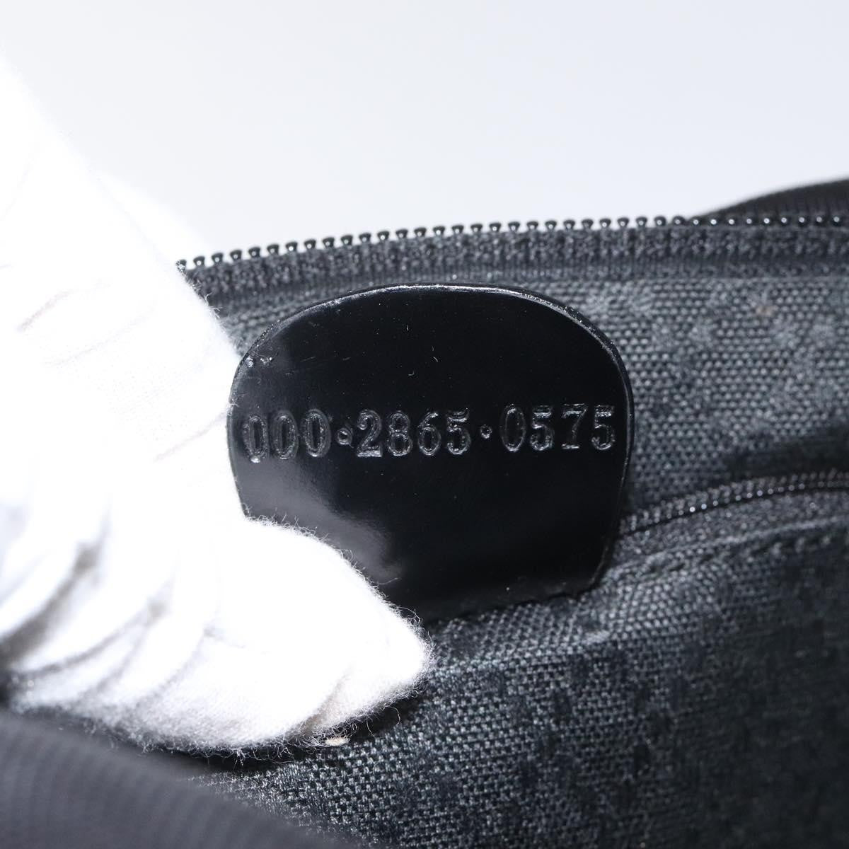 Gucci Bamboo Top Handle Tote Nylon, BLACK, NYLON, Tote bag