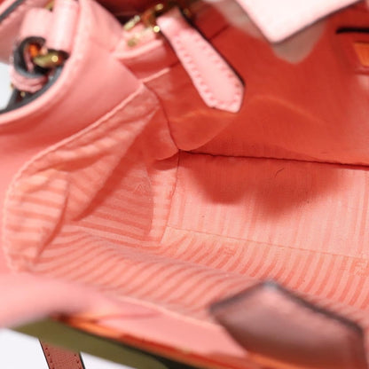 Fendi 2Jours Bag Leather, PINK, LEATHER, Handbag