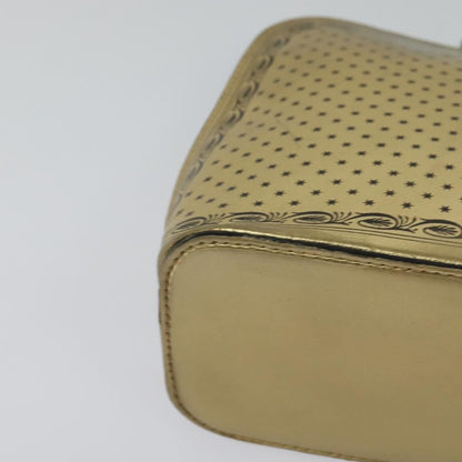 Gucci Dome Crossbody Bag Limited Edition Printed Leather, GOLD, LEATHER, Shoulder bag