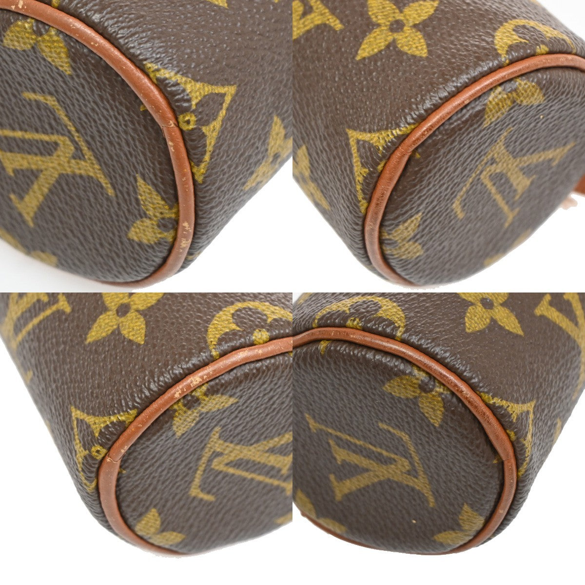 Louis Vuitton Papillon Pochette Monogram Canvas, BROWN, CANVAS, Clutche & pouche