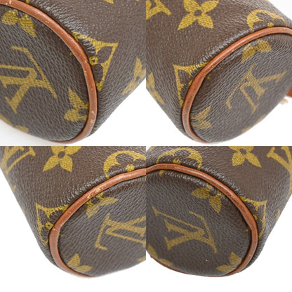 Louis Vuitton Papillon Pochette Monogram Canvas, BROWN, CANVAS, Clutche & pouche