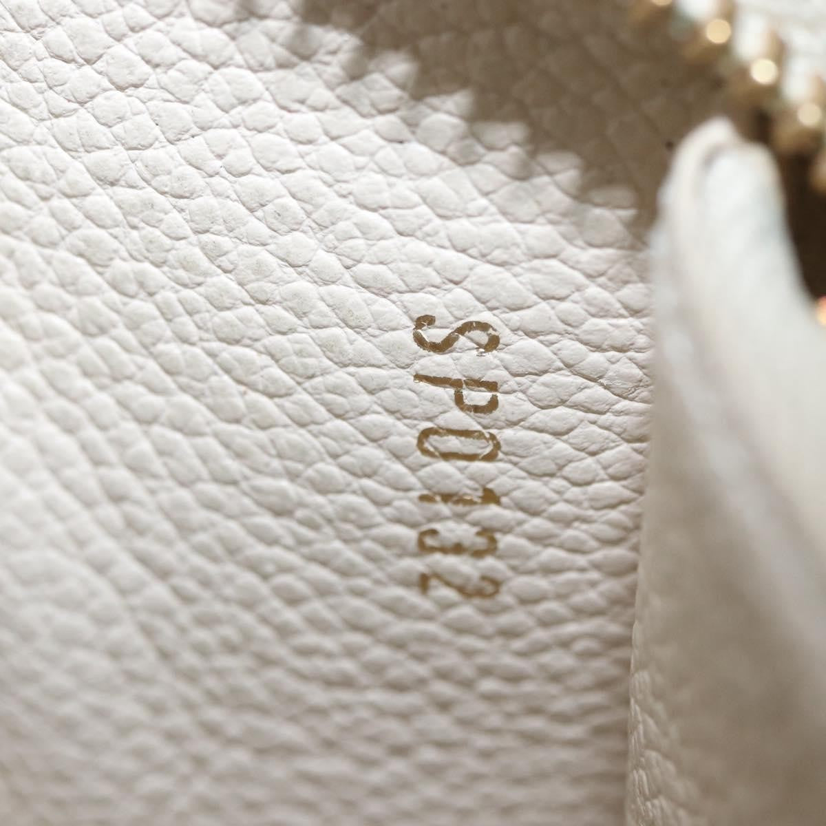Louis Vuitton Zippy Wallet NM Leather Empreinte, WHITE, LEATHER, Wallets