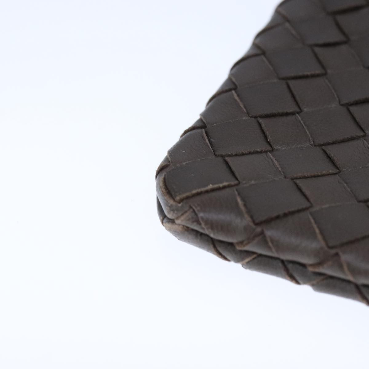 Bottega Veneta Crossbody Phone Holder Pouch Intrecciato Nappa, BROWN, LEATHER, Clutche & pouche