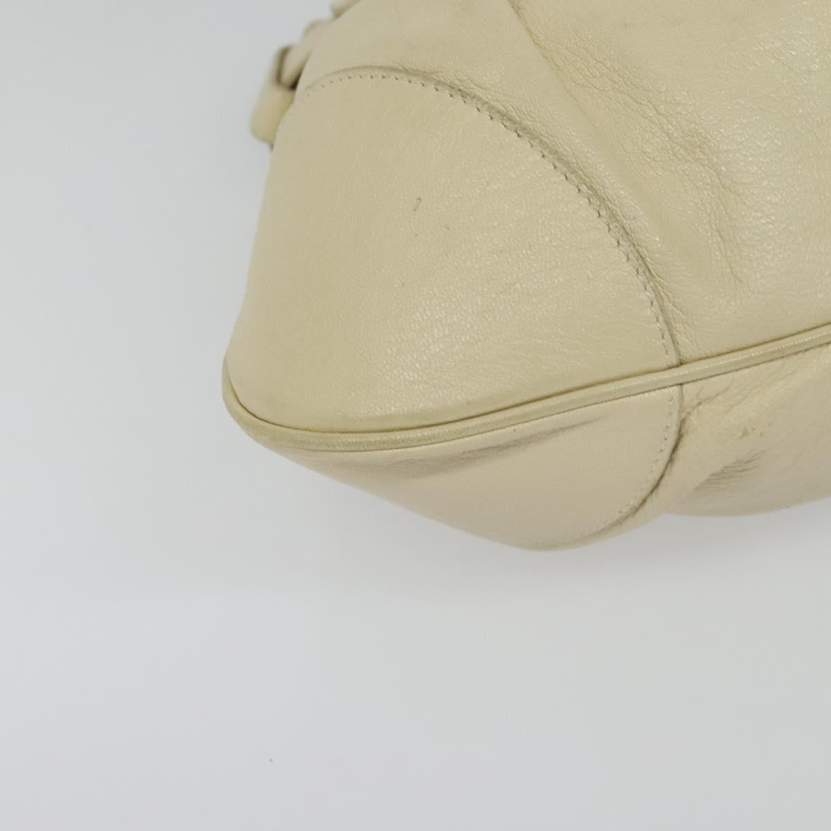 Salvatore Ferragamo Marisa Satchel Leather, BEIGE, LEATHER, Tote bag