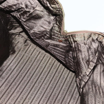 Prada Boston Bag Quilted tessuto, BROWN, NYLON, Travel bag