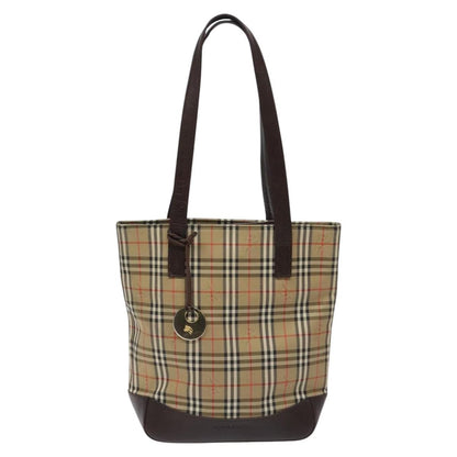Burberry Nova Check Tote canvas check pattern, BEIGE, CANVAS, Tote bag