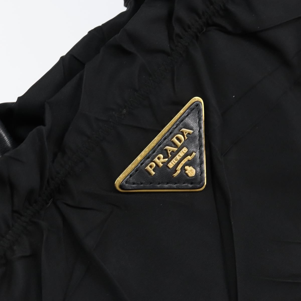 Prada Vintage Handbag Tessuto, BLACK, NYLON, Handbag