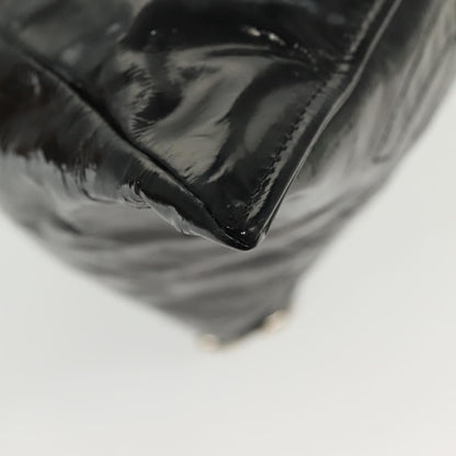 Chanel Bon Bon Pyramid Wristlet Patent, BLACK, PATENT_LEATHER, Shoulder bag