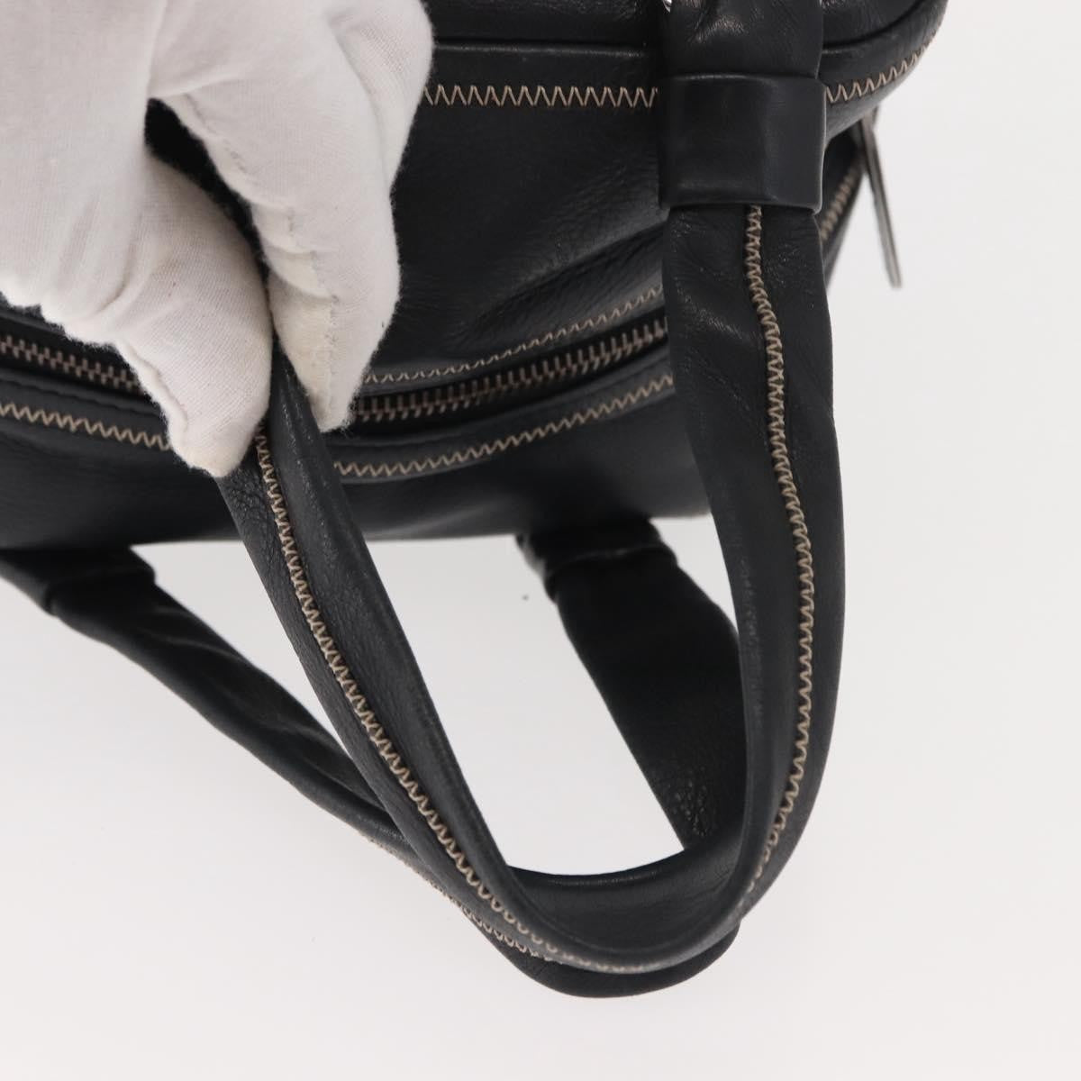 Chanel CC Bowler Quilted Caviar, BLACK, LEATHER, Handbag