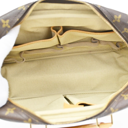 Louis Vuitton Deauville Handbag Monogram Canvas, BROWN, CANVAS, Handbag