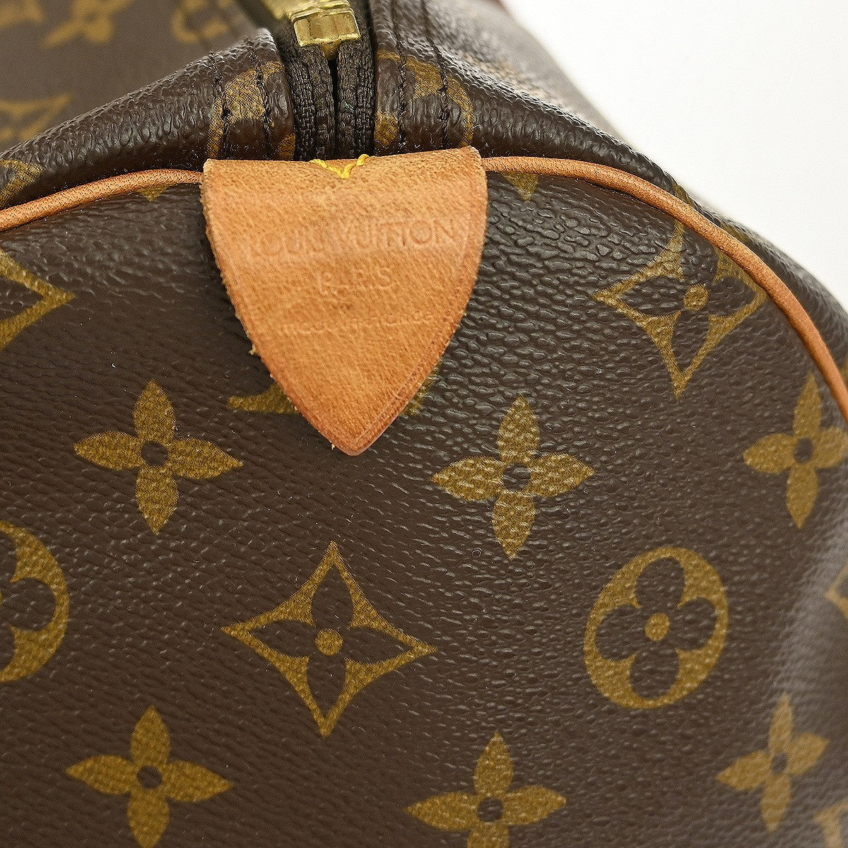 Louis Vuitton Keepall Bag Monogram Canvas, BROWN, CANVAS, Travel bag