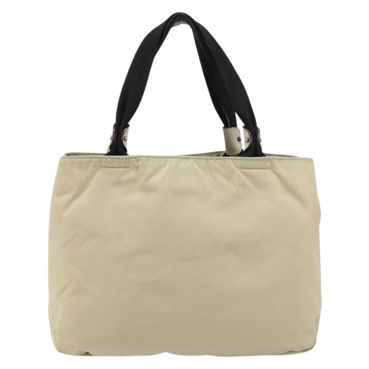 Salvatore Ferragamo Vala Handbag Nylon, BEIGE, NYLON, Handbag