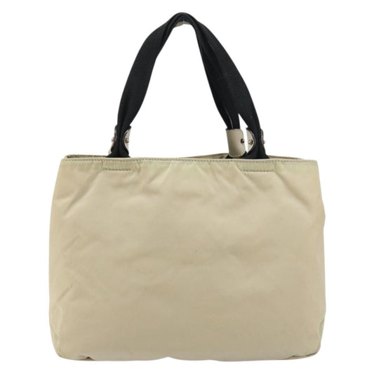 Salvatore Ferragamo Vala Handbag Nylon, BEIGE, NYLON, Handbag