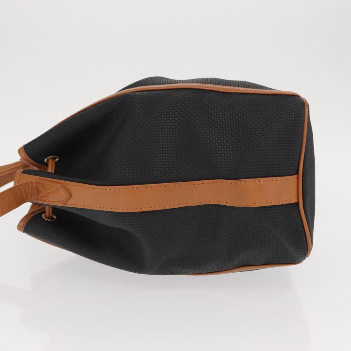 Saint Laurent Vintage Shoulder Bag Canvas, BLACK, CANVAS, Shoulder bag