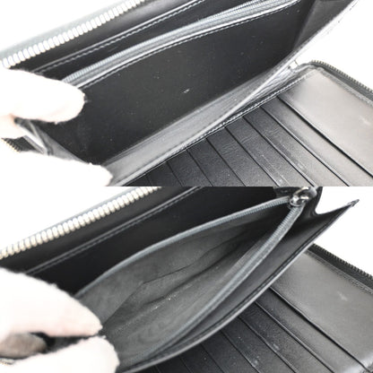 Gucci Signature Zip Around Wallet Guccissima Leather, BLACK, LEATHER, Wallets