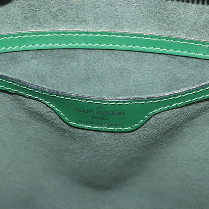 Louis Vuitton Saint Jacques Handbag Epi Leather, GREEN, LEATHER, Tote bag