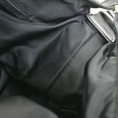 Christian Dior Vintage Trotter Messenger Bag Diorissimo Canvas, BLACK, CANVAS, Shoulder bag