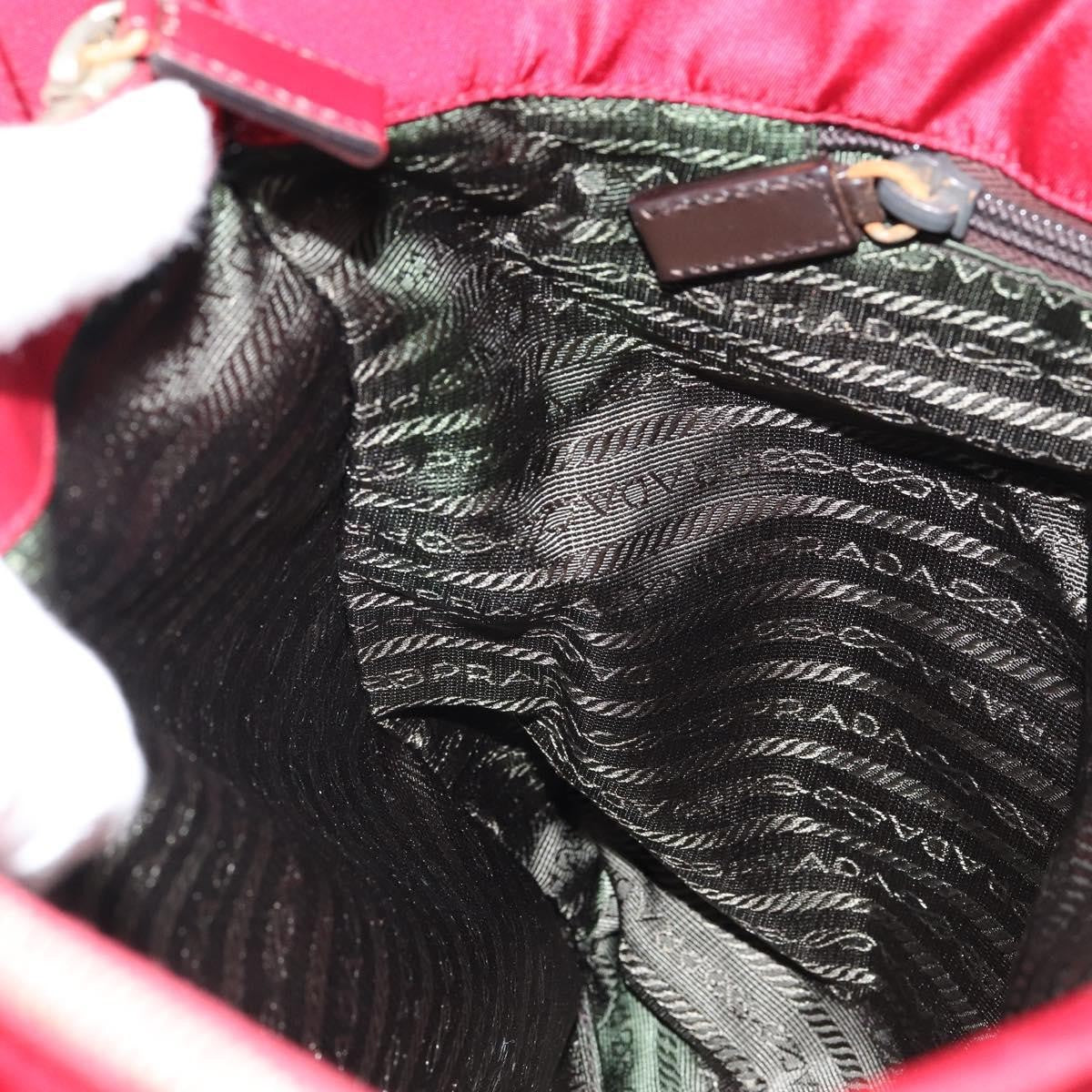 Prada Vintage Tote Tessuto, RED, NYLON, Tote bag