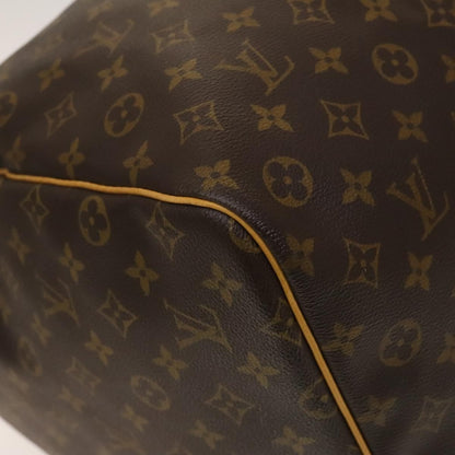 Louis Vuitton Keepall Bag Monogram Canvas, BROWN, CANVAS, Travel bag
