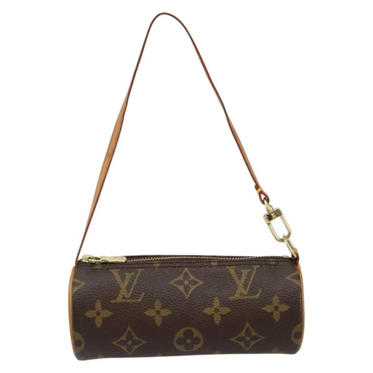 Louis Vuitton Papillon Pochette Monogram Canvas, BROWN, CANVAS, Clutche & pouche