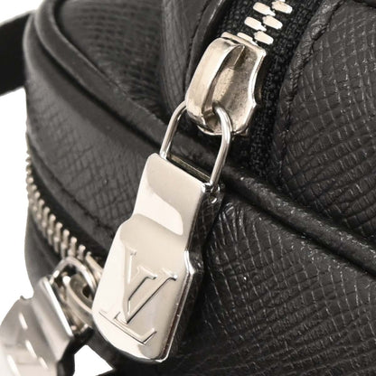 Louis Vuitton Outdoor BumBag Monogram Taigarama, BLACK, LEATHER, Shoulder bag