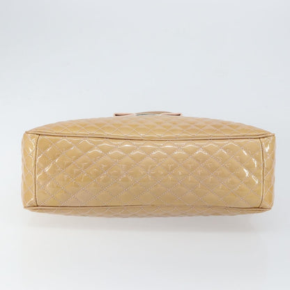 Salvatore Ferragamo Vala Handbag Patent leather, BEIGE, PATENT_LEATHER, Handbag