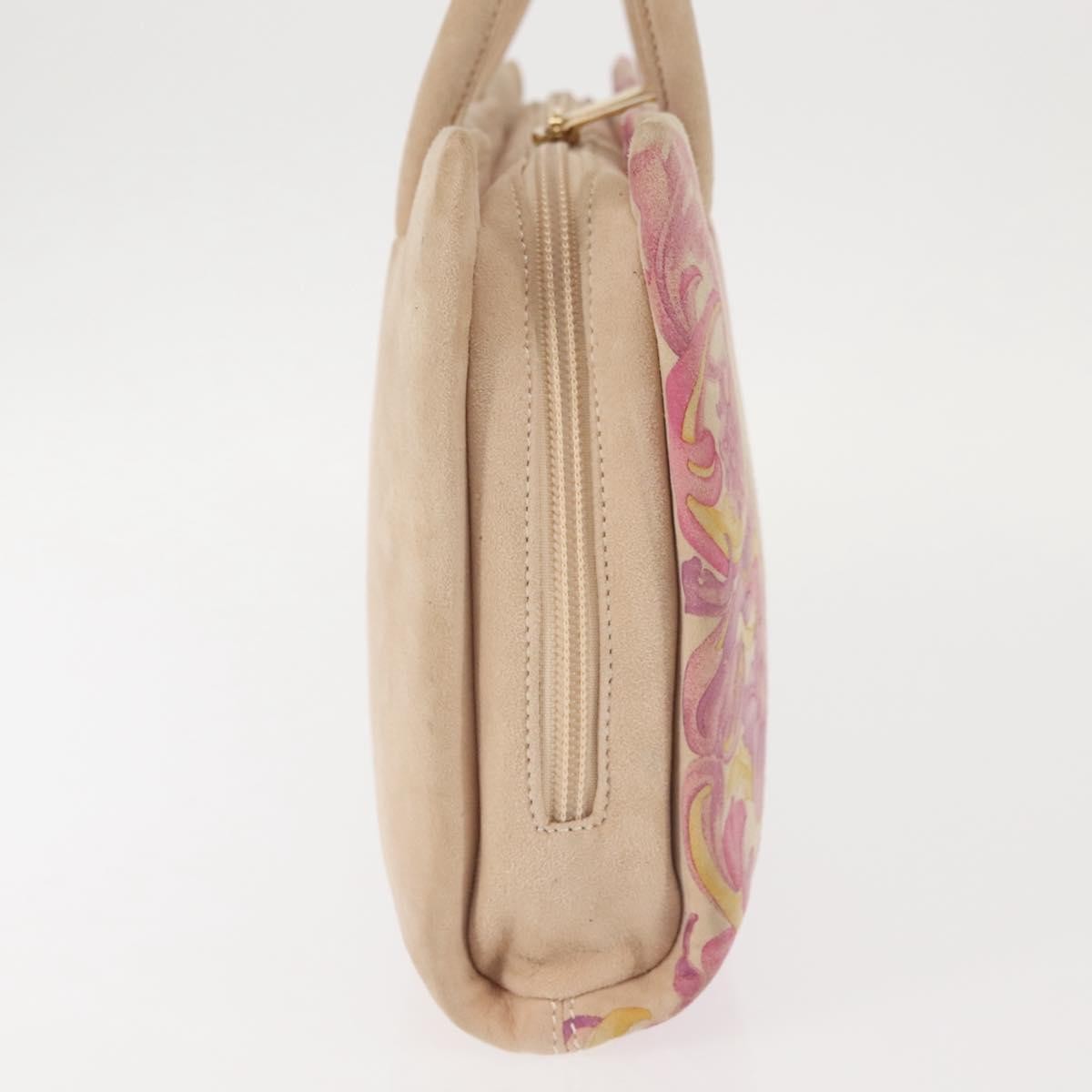 Loewe Vintage Handbag Leather, BEIGE, SUEDE, Handbag