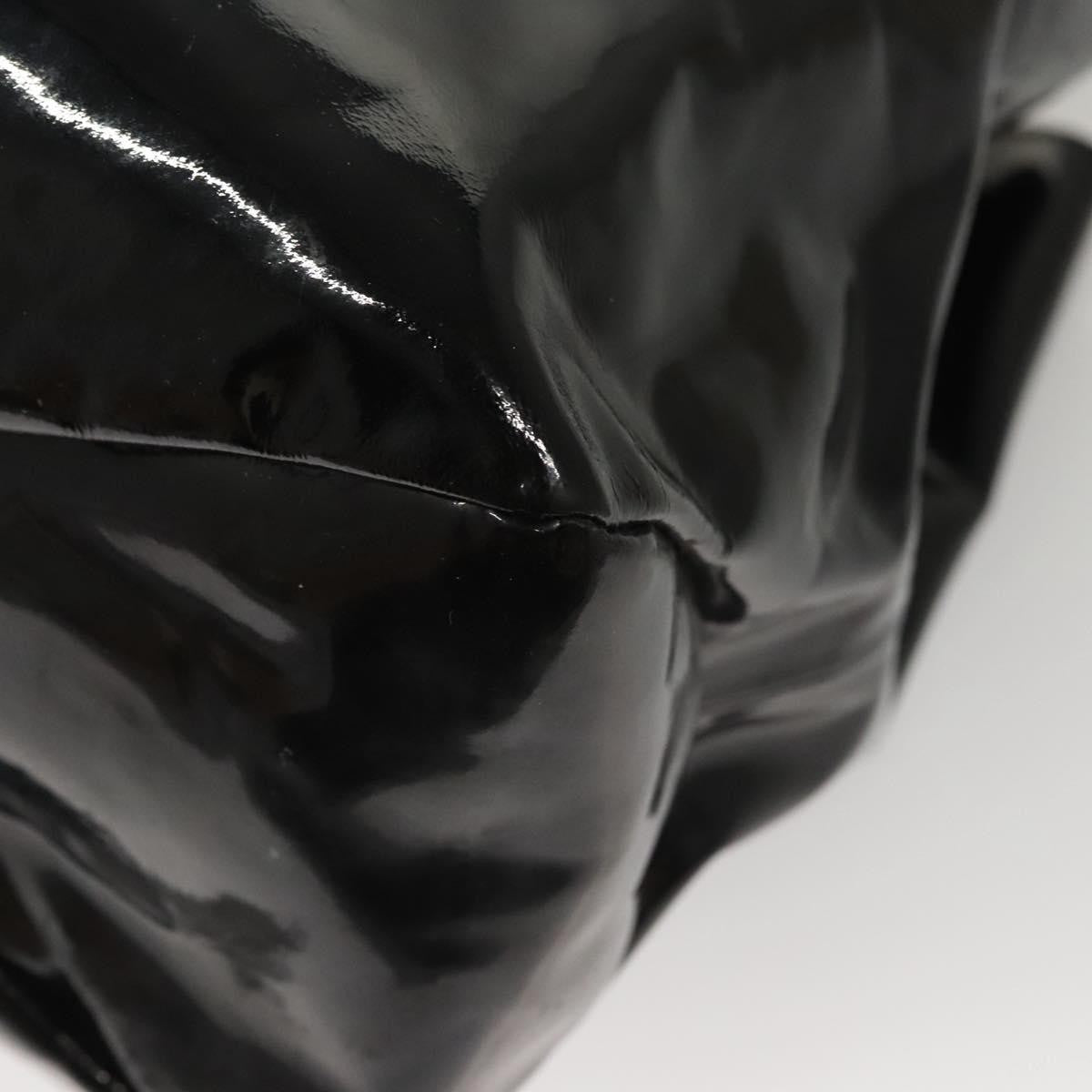 Salvatore Ferragamo Vara Tote Patent Leather, BLACK, PATENT_LEATHER, Tote bag