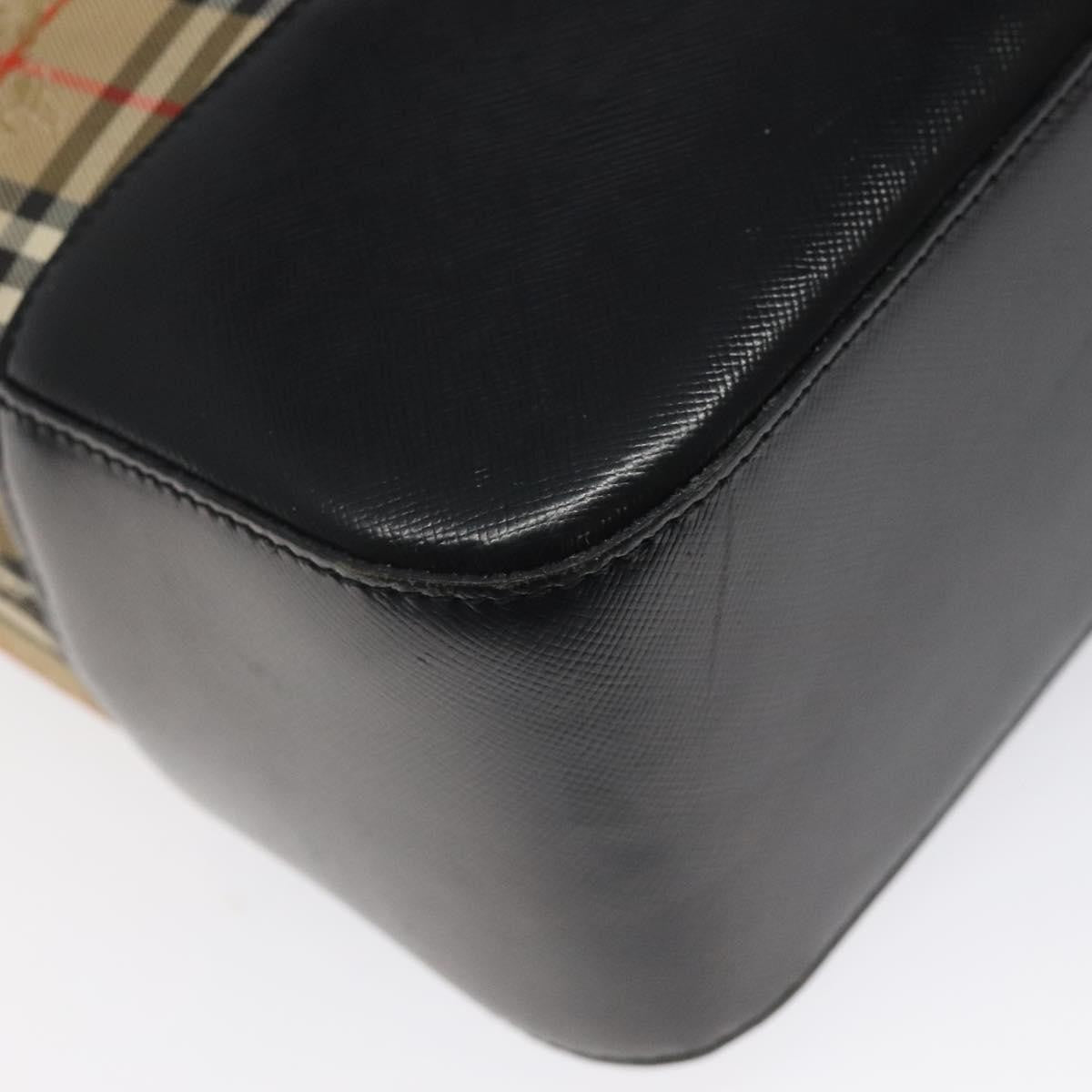 Burberry Shoulder Bag Nova Check Canvas, BEIGE, CANVAS, Shoulder bag