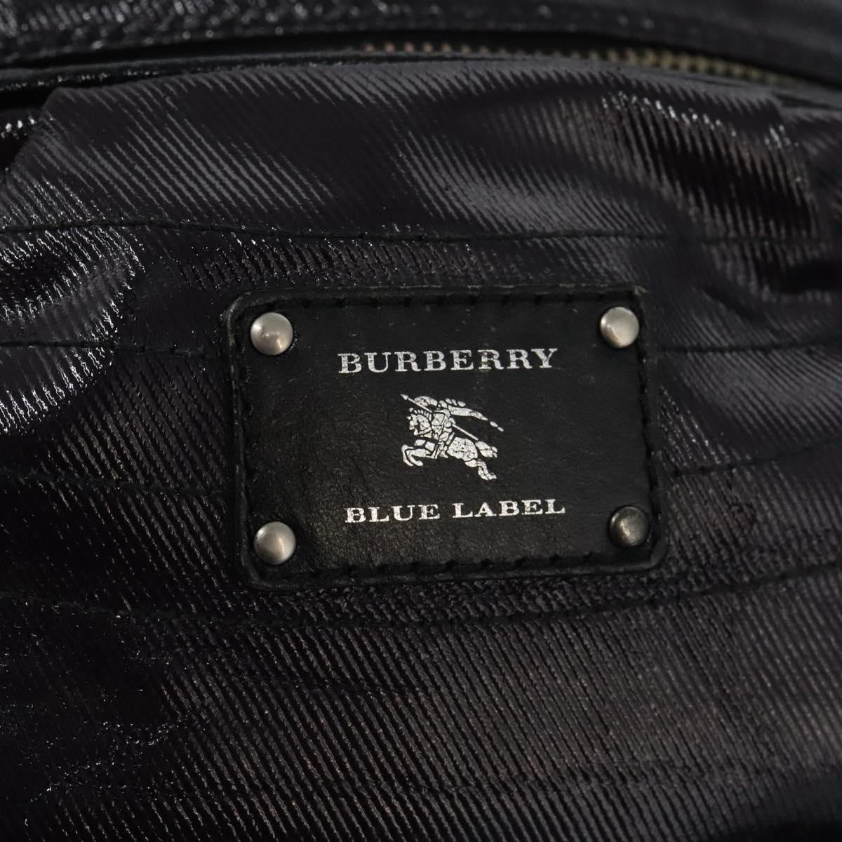 Burberry Blue Label shoulder bag Enamel, PURPLE, PATENT_LEATHER, Shoulder bag