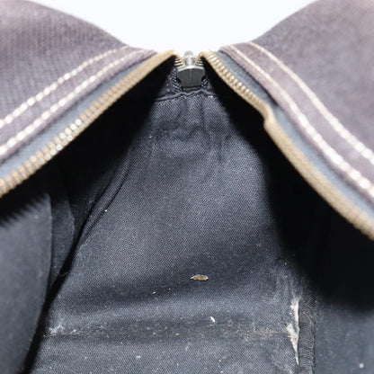 Burberry Nova Check Bowling Bag Canvas, BLACK, CANVAS, Travel bag