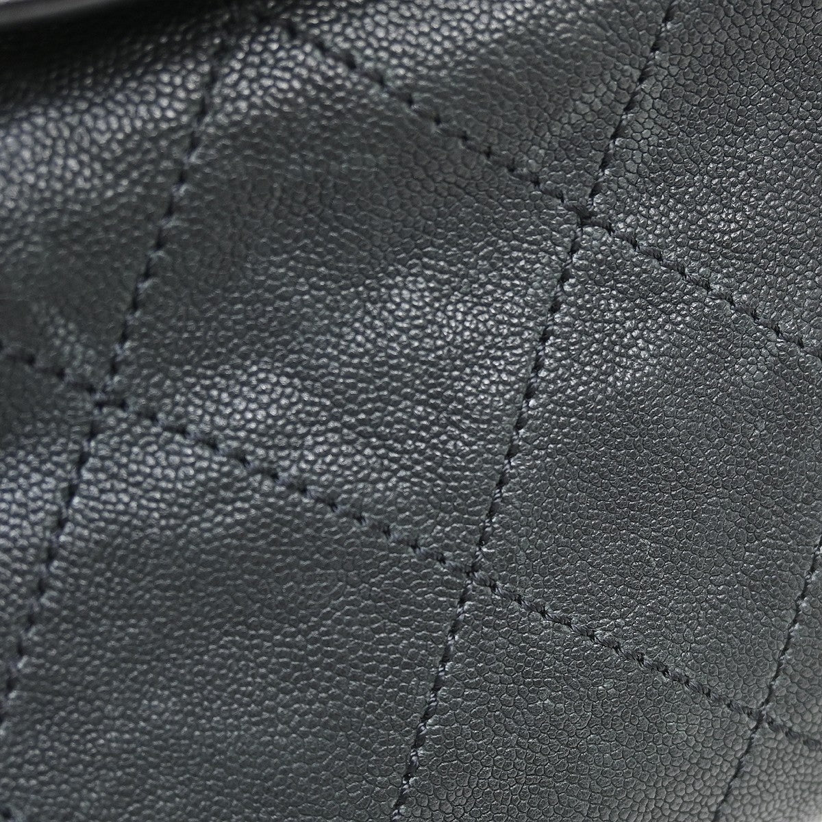 Chanel Outdoor Ligne Doctor Bag Quilted Caviar, Black, Leather, Handbag