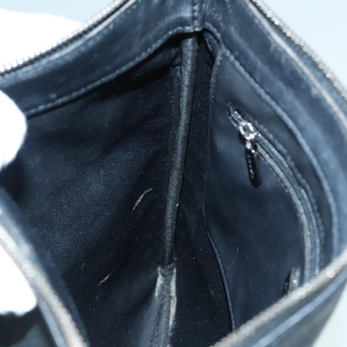 Loewe Anagram Shoulder Bag Leather, BLACK, LEATHER, Shoulder bag