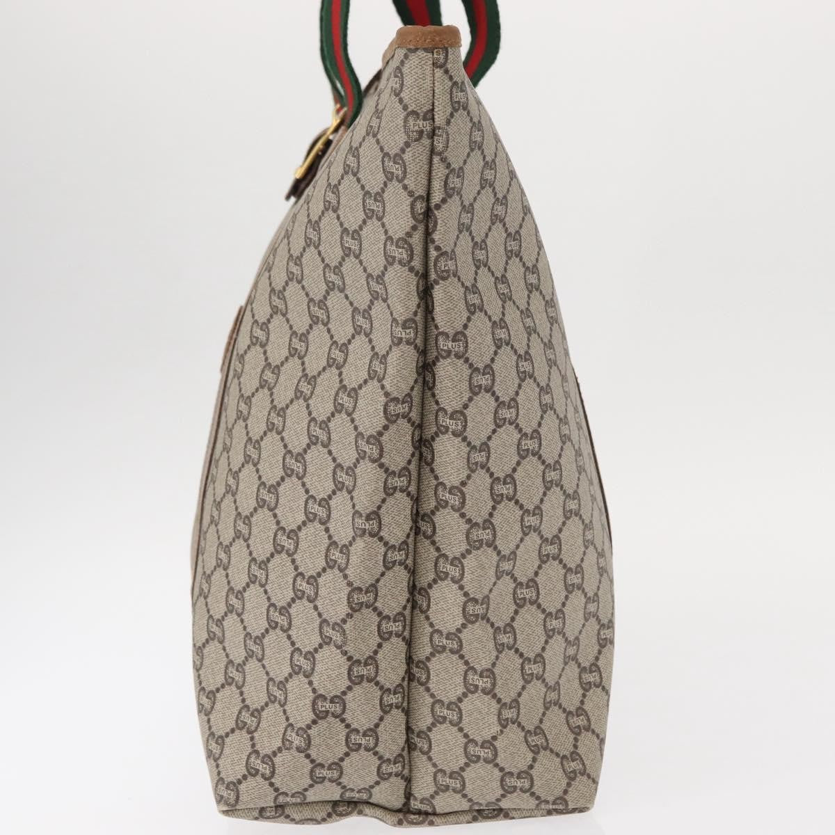 Gucci Sherry Line Tote Canvas, BEIGE, PVC, Tote bag