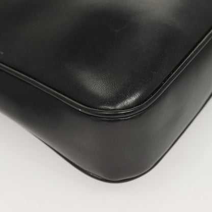 Gucci Vintage Shoulder Bag Leather, BLACK, LEATHER, Shoulder bag