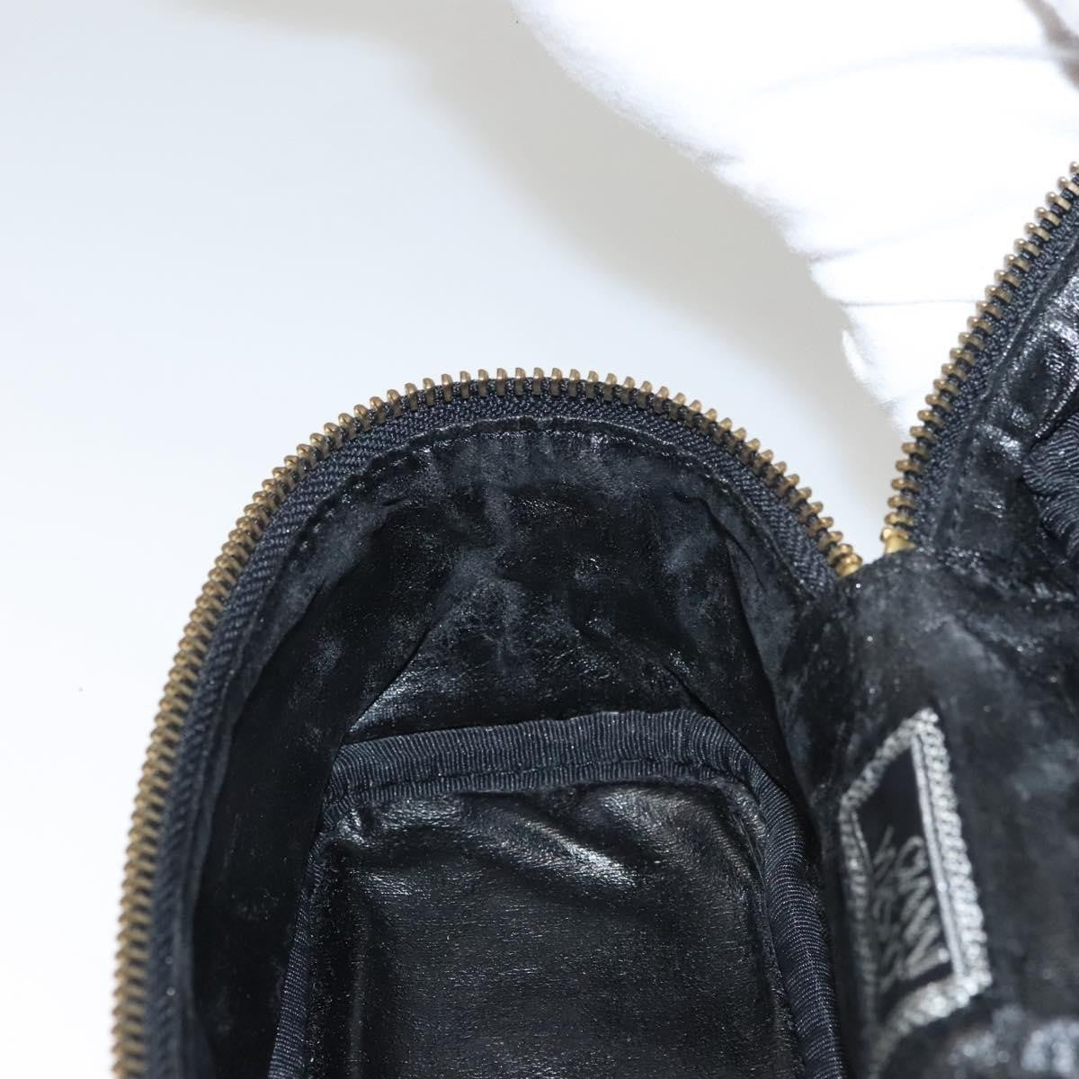 Versace Vanity Hand Bag Canvas and Leather, MULTICOLOUR, CANVAS, Clutche & pouche