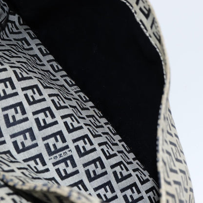 Fendi Vintage Hobo Zucchino Canvas, NAVY, CANVAS, Shoulder bag