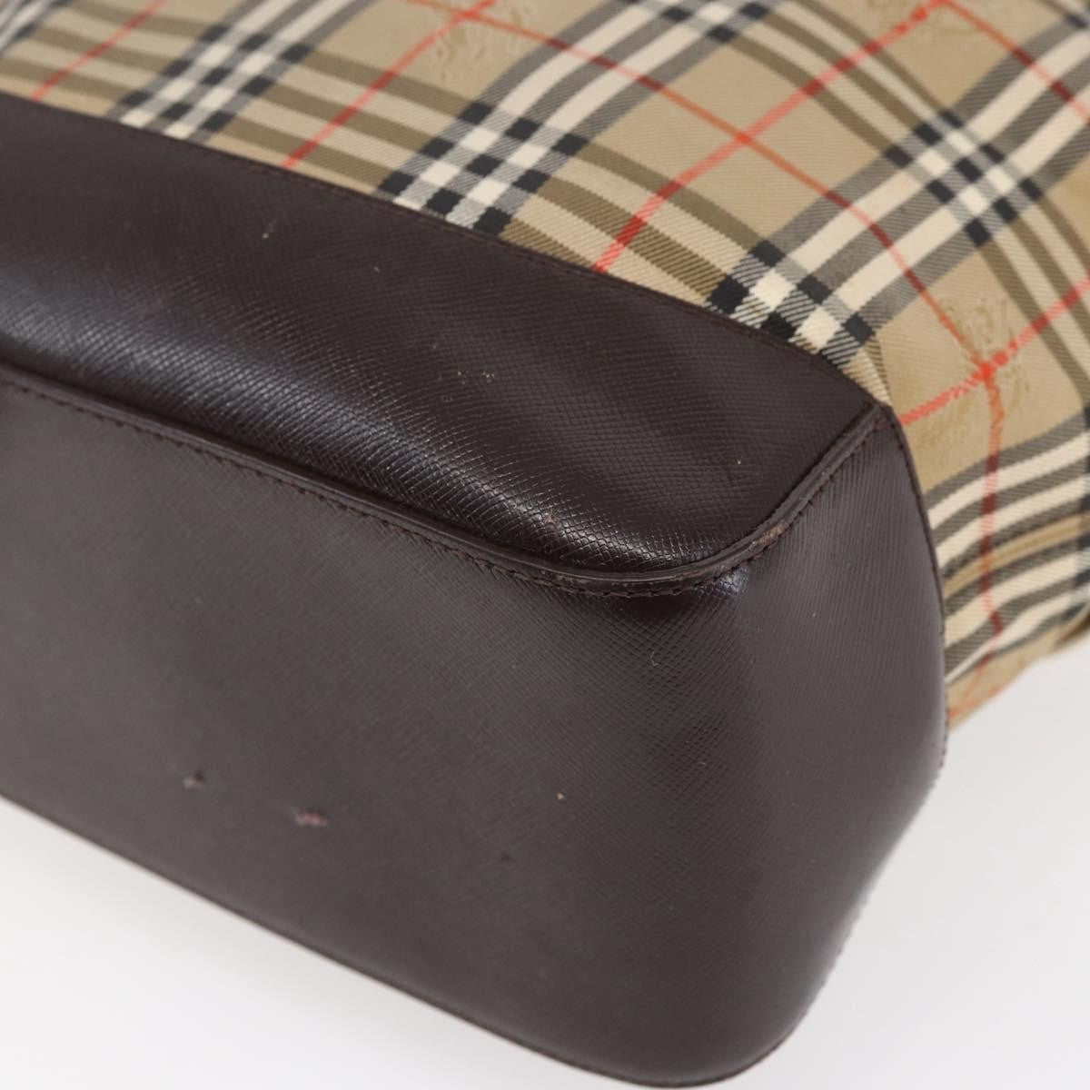 Burberry Vintage tote bag Canvas, BEIGE, CANVAS, Tote bag