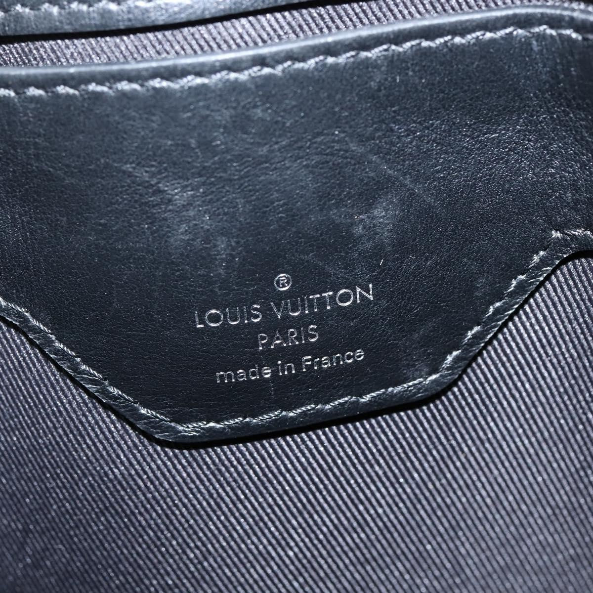 Louis Vuitton Grand Sac Bag Monogram Eclipse Canvas, BLACK, CANVAS, Tote bag