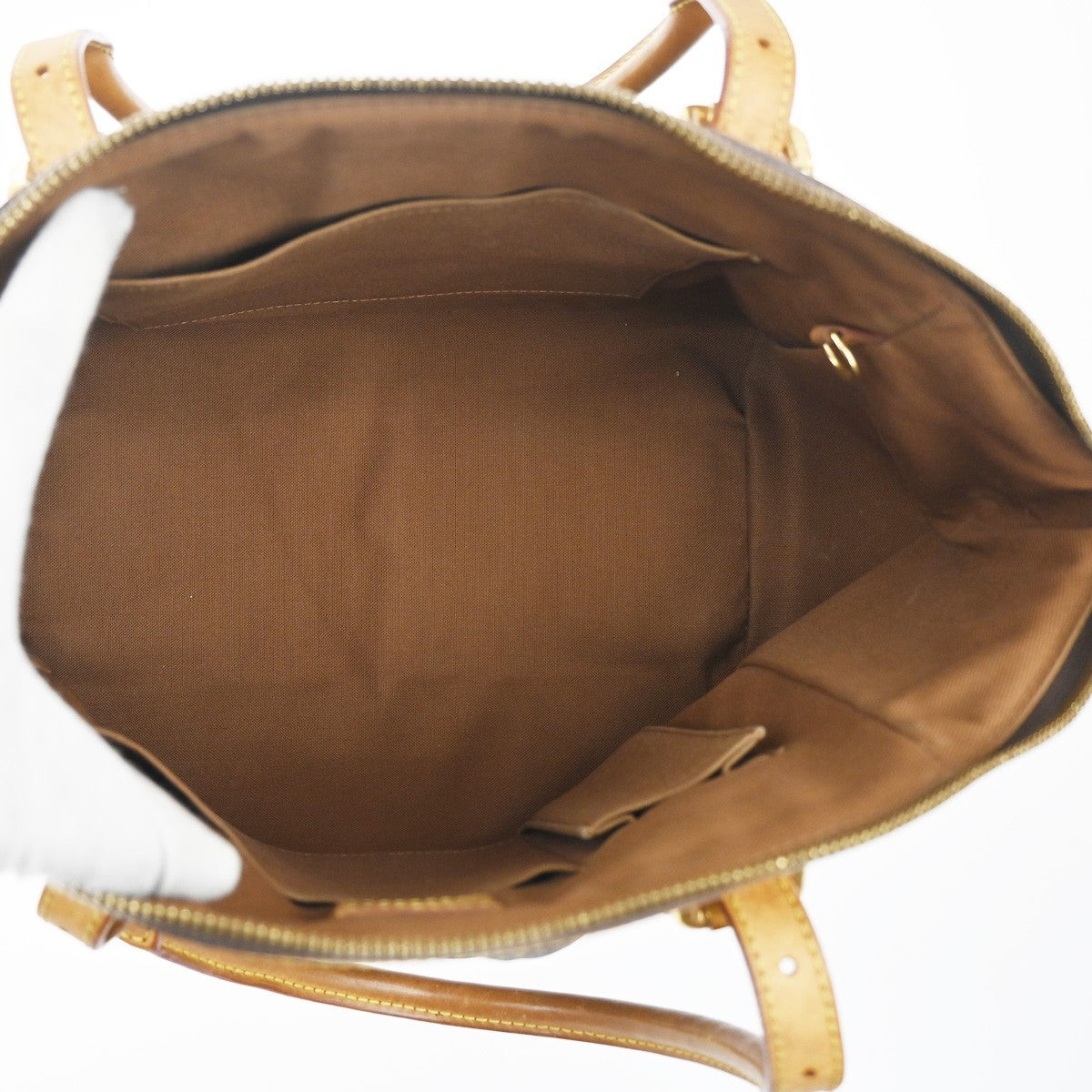 Louis Vuitton Tivoli Handbag Monogram Canvas, BROWN, CANVAS, Shoulder bag