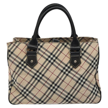 Burberry Nova Check Handbag Nylon, BEIGE, NYLON, Handbag