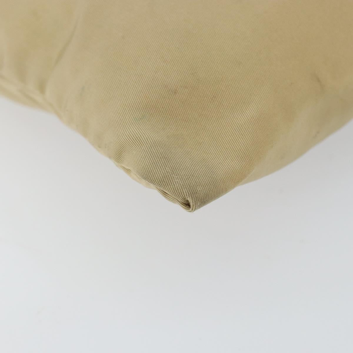 Prada Flat Messenger Bag Tessuto, BEIGE, NYLON, Shoulder bag